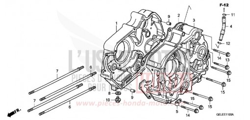CARTER MOTEUR CRF50F8 de 2008
